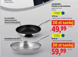 Lidl SILVERCREST Patelnia ze stali szlachetnej Ø 24 cm oferta