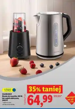 Lidl SILVERCREST Blender do smoothie lub czajnik elektryczny oferta