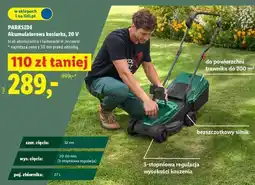Lidl PARKSIDE Akumulatorowa kosiarka, 20 V oferta