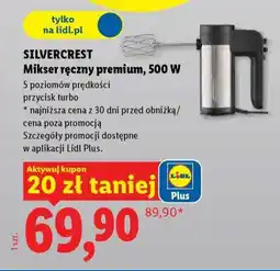 Lidl SILVERCREST Mikser ręczny premium, 500 W oferta
