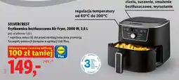 Lidl SILVERCREST Frytkownica beztłuszczowa Air Fryer, 2000 W, 3,6 L oferta