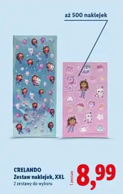 Lidl Crelando Zestaw naklejek, XXL oferta