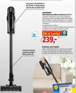 Lidl SilverCrest Akumulatorowy odkurzacz pionowy, 22,2 V oferta