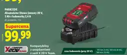Lidl PARKSIDE Akumulator litowo-jonowy 20 V, 2 Ah z ładowarką 2,4 A oferta