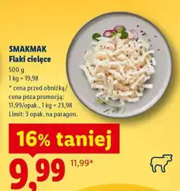 Lidl SMAKMAK Flaki cielęce oferta