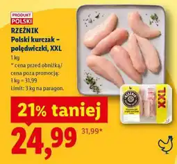 Lidl RZEŹNIK Polski kurczak – polędwiczki, XXL oferta