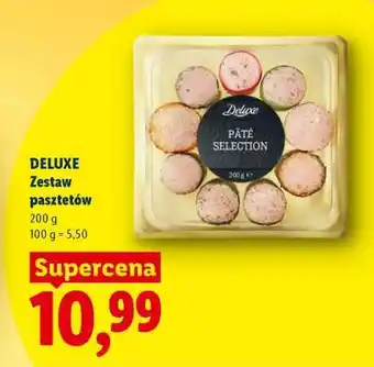 Lidl DELUXE Zestaw pasztetów oferta