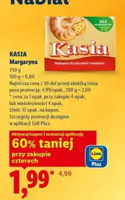 Lidl Kasia margaryna oferta