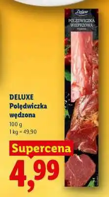 Lidl DELUXE Polędwiczka wędzona oferta