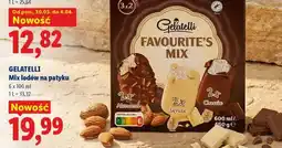 Lidl Gelatelli Mix lodów na patyku oferta