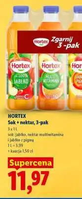 Lidl Hortex Sok + nektar, 3-pak oferta