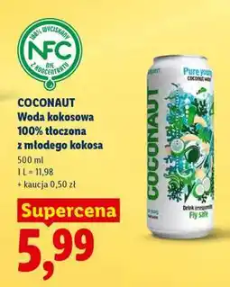 Lidl COCONAUT Woda kokosowa oferta