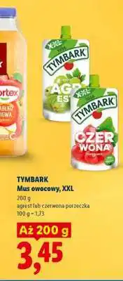 Lidl TYMBARK Mus owocowy XXL oferta