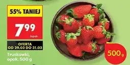 Biedronka Truskawki Opak. 500 g oferta