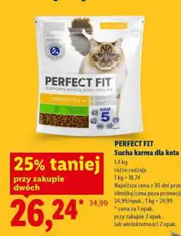Lidl PERFECT FIT Sucha karma dla kota oferta
