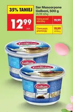 Biedronka Ser Mascarpone Galbani 500 g oferta