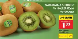 Biedronka Kiwi zielone Jingold, szt oferta