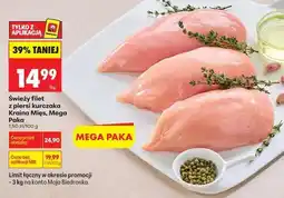 Biedronka Świeży filet z piersi kurczaka Kraina Mięs, Mega Paka oferta