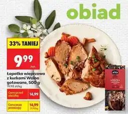 Biedronka Łopatka wieprzowa z kurkami Wolno gotowane, 500 g oferta