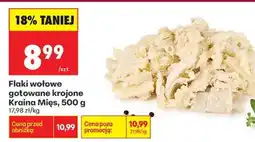 Biedronka Flaki wołowe gotowane krojone Kraina Mies 500 g oferta