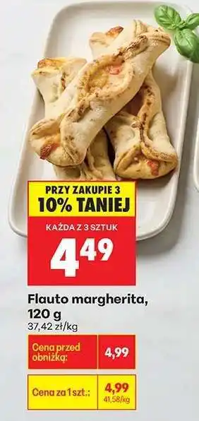 Biedronka Flauto margherita, 120 g oferta