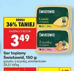 Biedronka Ser topiony Światowid, 150 g oferta