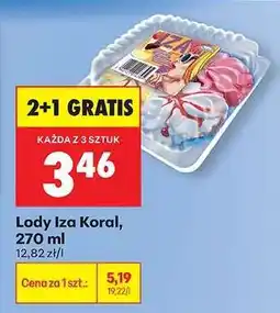 Biedronka Lody Iza Koral, 270 ml oferta