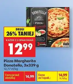 Biedronka Pizza Margherita Donatello 3x339 g oferta