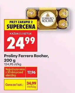 Biedronka Praliny Ferrero Rocher 200 g oferta