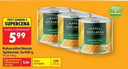 Biedronka Kukurydza Nasza Spiżarnia, 3x150 g oferta
