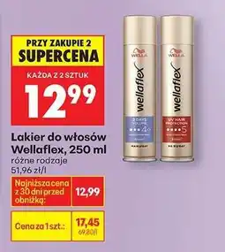 Biedronka Lakier do włosów Wellaflex, 250 ml oferta