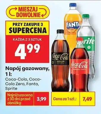 Biedronka Napój gazowany, 1 l oferta