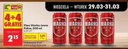 Biedronka Piwo Warka Jasne Pełne , 500 ml oferta