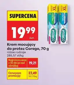 Biedronka Krem mocujący do protez Corega, 70 g oferta