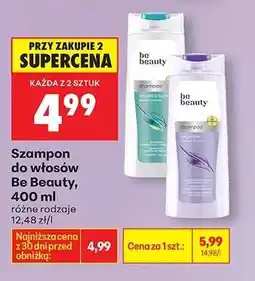 Biedronka Szampon do włosów Be Beauty, 400 ml oferta