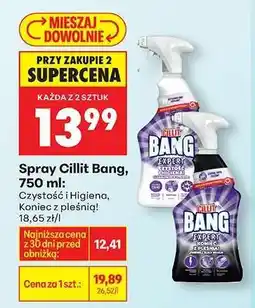 Biedronka Spray Cillit Bang, 750 ml oferta