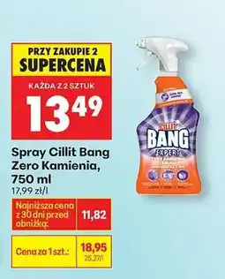 Biedronka Spray Cillit Bang Zero Kamienia, 750 ml oferta