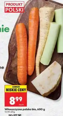 Biedronka Włoszczyzna polska bio, 600 g oferta