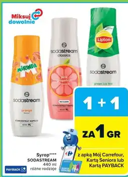 Carrefour Syrop SODASTREAM oferta