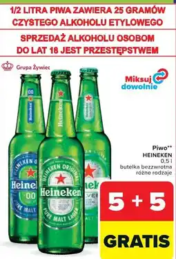 Carrefour Piwo HEINEKEN oferta
