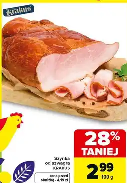 Carrefour Szynka od szwagra KRAKUS oferta