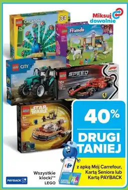 Carrefour Wszystkie klocki** LEGO oferta