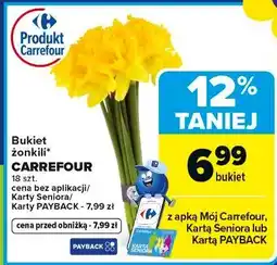 Carrefour Bukiet żonkili* CARREFOUR 18 szt oferta
