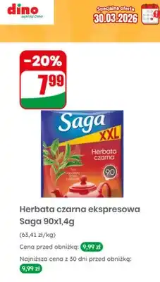 Dino Herbata czarna ekspresowa oferta