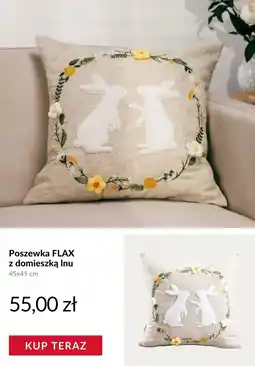 Homla Poszewka FLAX z domieszką Inu oferta