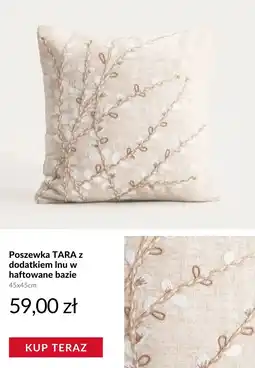Homla Poszewka TARA Z dodatkiem Inu w haftowane bazie oferta
