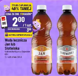 Polomarket Woda lecznicza Jan lub Słotwinka Uzdrowisko Krynica-Żegiestów oferta