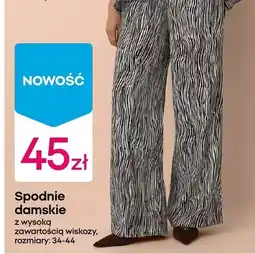 Pepco Spodnie damskie z wysoką zawartością wiskozy oferta