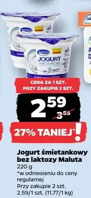 Netto Jogurt śmietankowy bez laktozy oferta