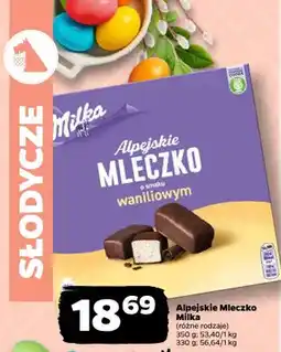 Netto Czekolada alpejskie mleczko waniliowy oferta